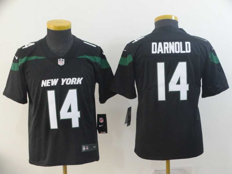Youth Nike Jets 14 Sam Darnold Black New 2019 Vapor Untouchable Limited Jersey,We sell and wholesale Youth Nike Jets 14 Sam Darnold Black New 2019 Vapor Untouchable Limited Jersey on line form chian!
